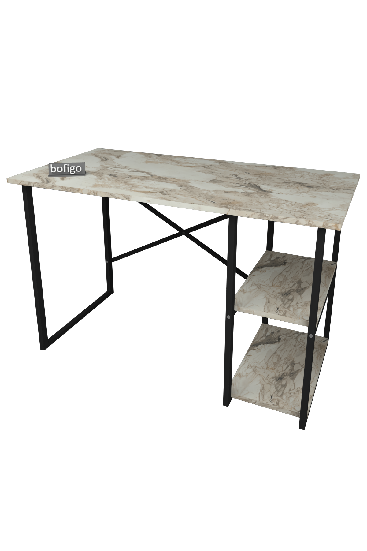 Bofigo 2 Shelf Desk 60x120 cm Efes