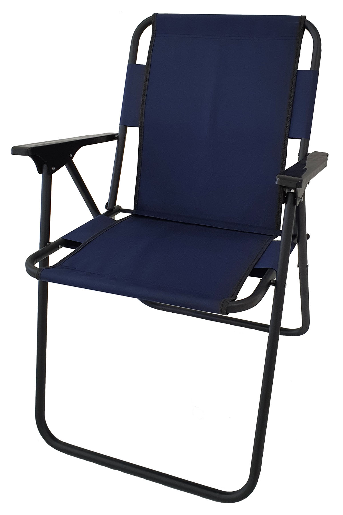 Bofigo Camping Chair Folding Chair Picnic Chair Beach Chair Navy Blue