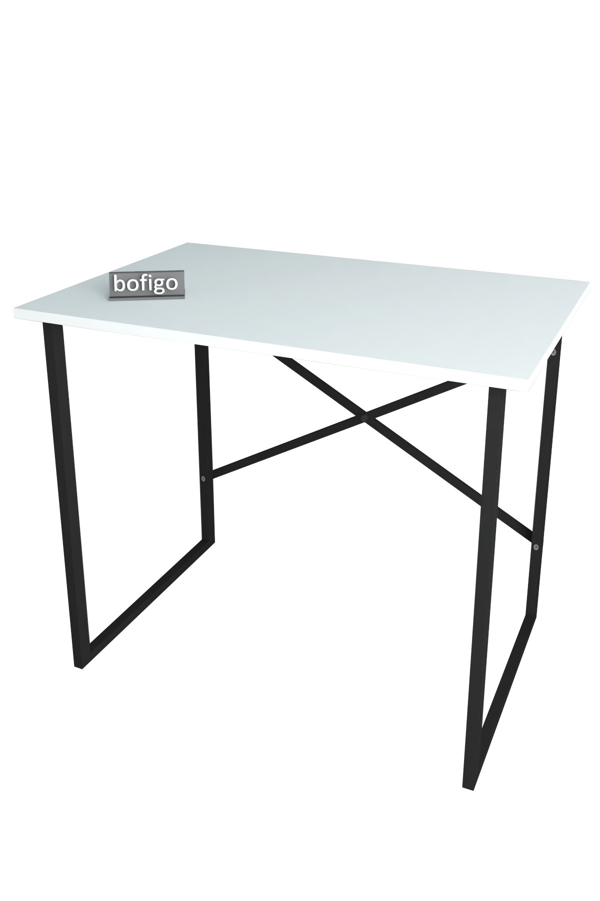 20-01-01 60x90 Cm Metal Study Desk WHITE