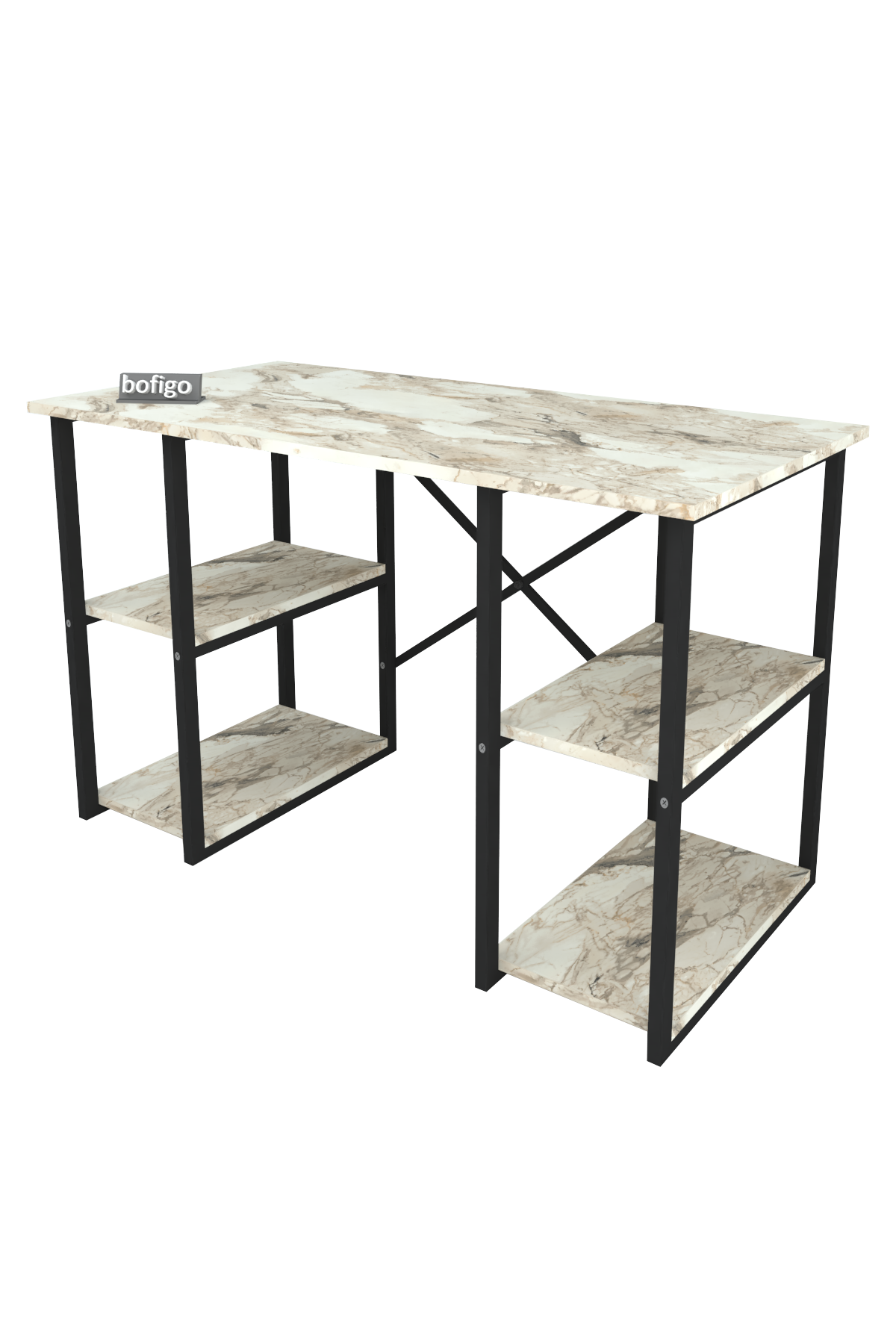 Bofigo 4 Shelf Desk 60x120 cm Efes