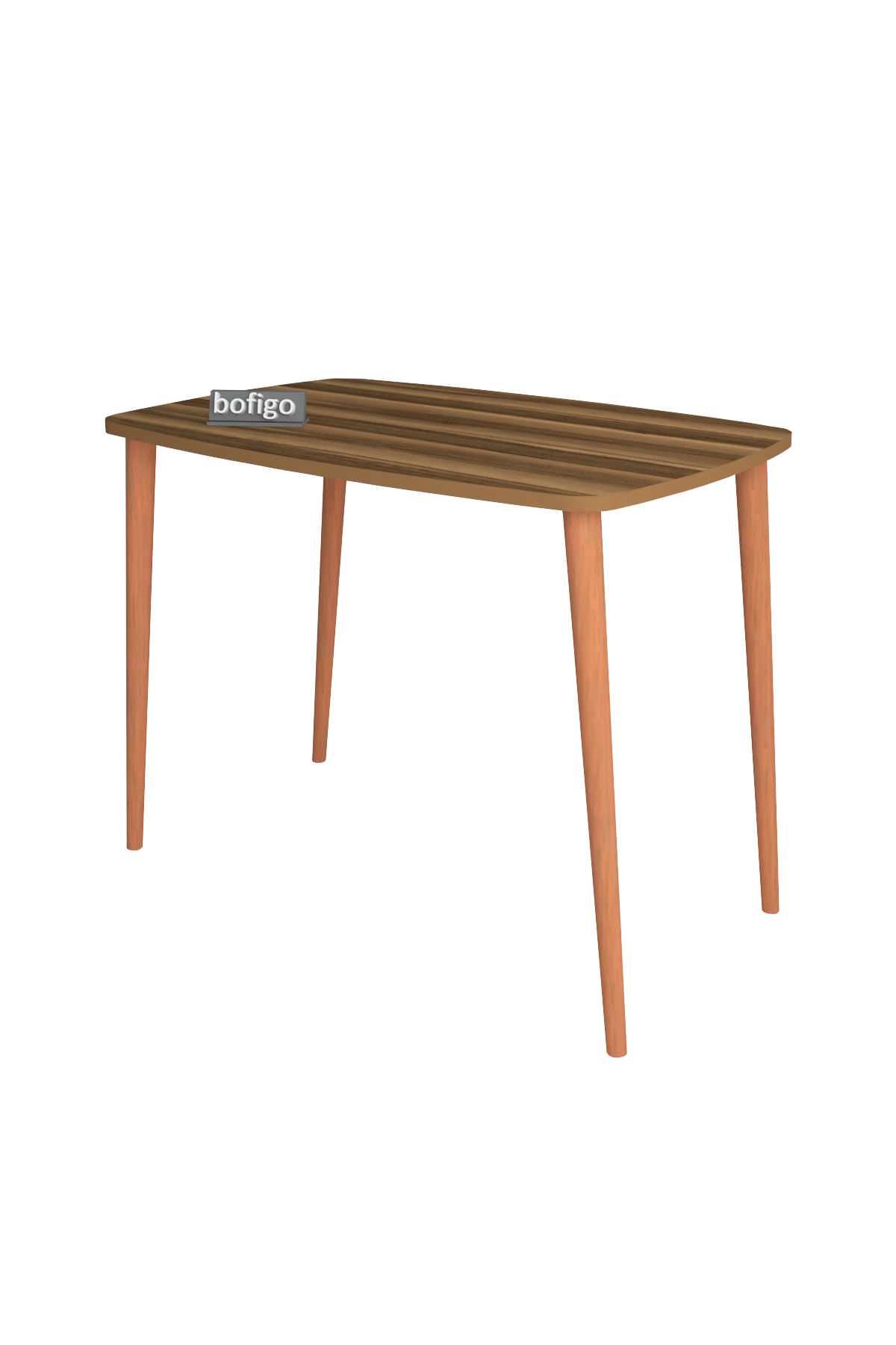 Bofigo Desk 60x90 Cm Walnut (Wooden Leg)
