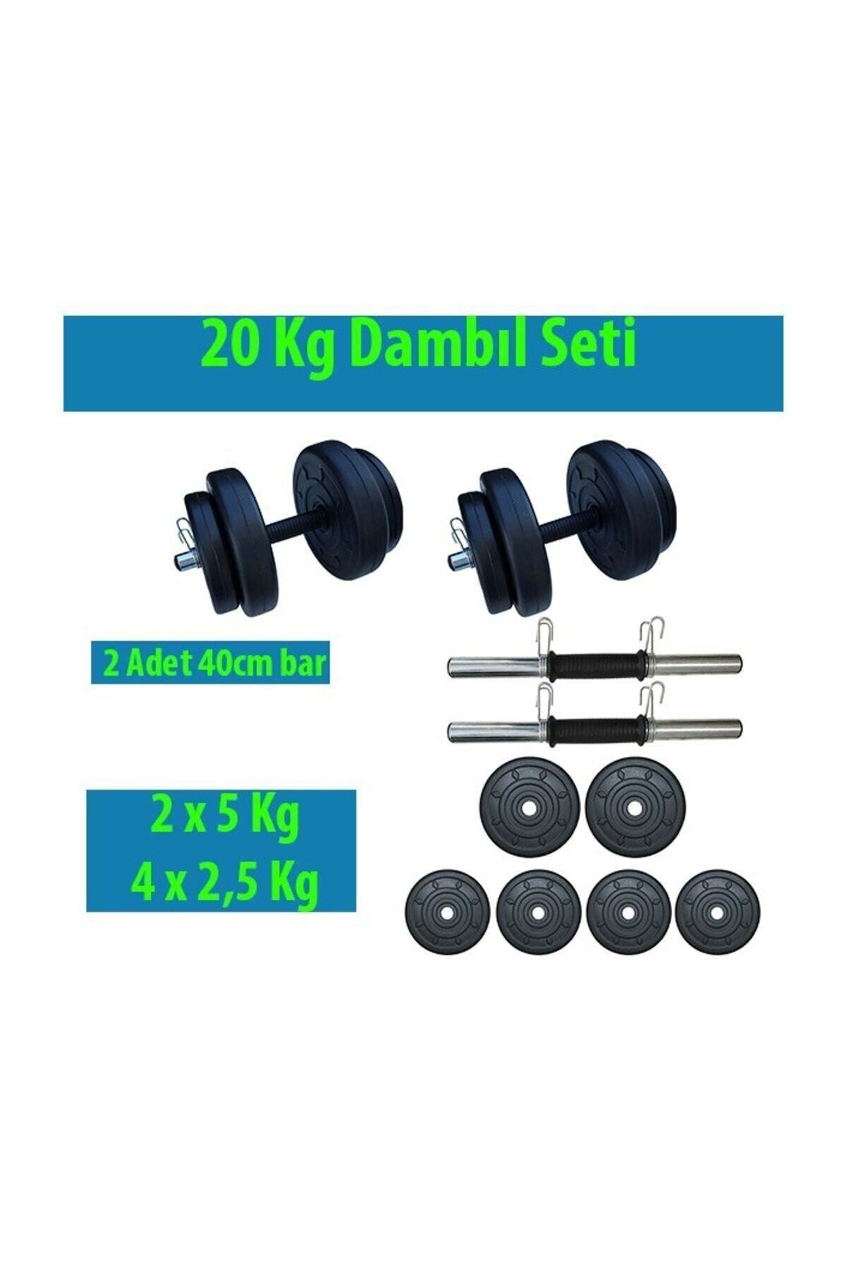 Dumbbell 20 KG Barbell Set Dumbbell Set Weight and Body Building Tool 65 KG Gym Dumbell Set
