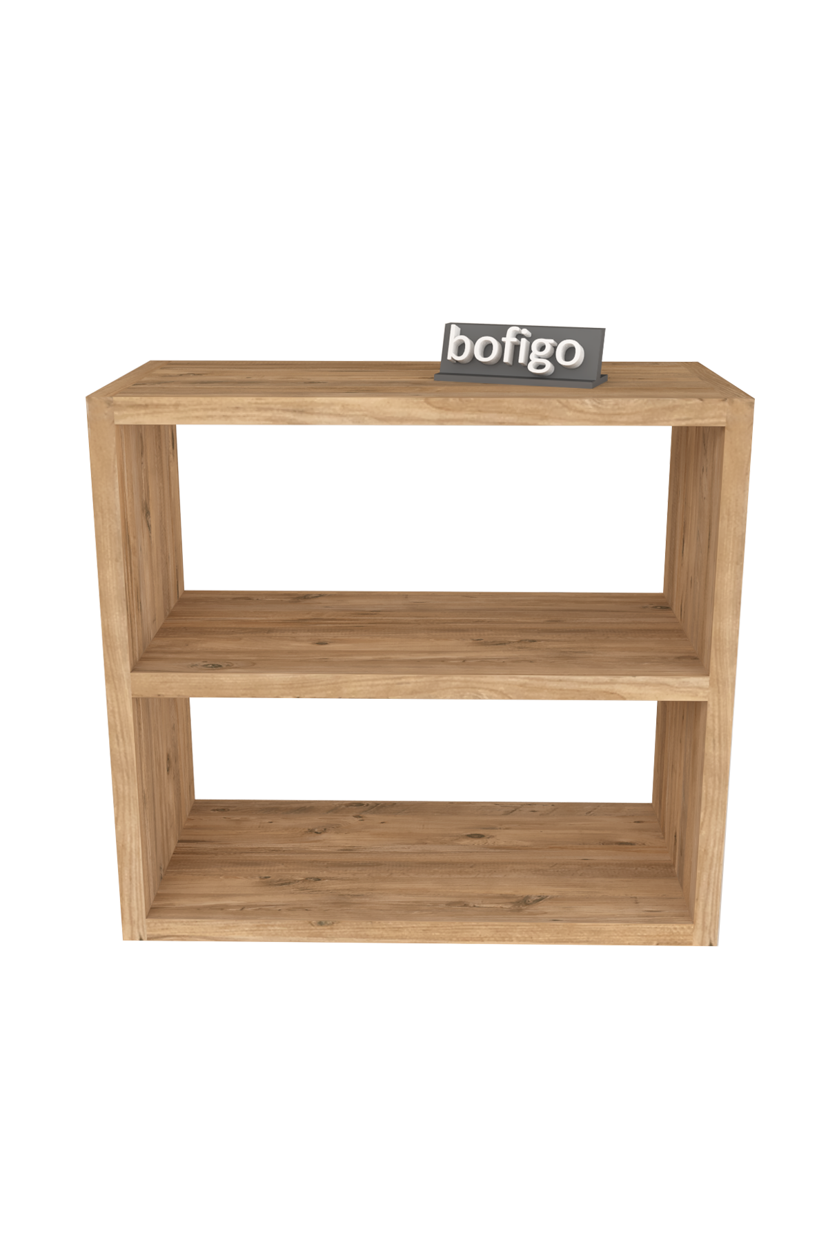 Bofigo Counter Top Shelf Spice Rack  Pine