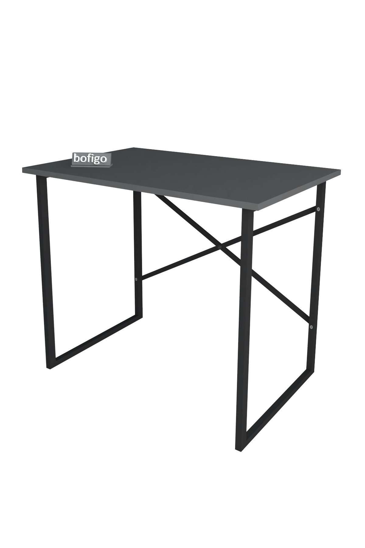 20-01-08 60x90 Cm Metal Study Desk ANTHRACITE