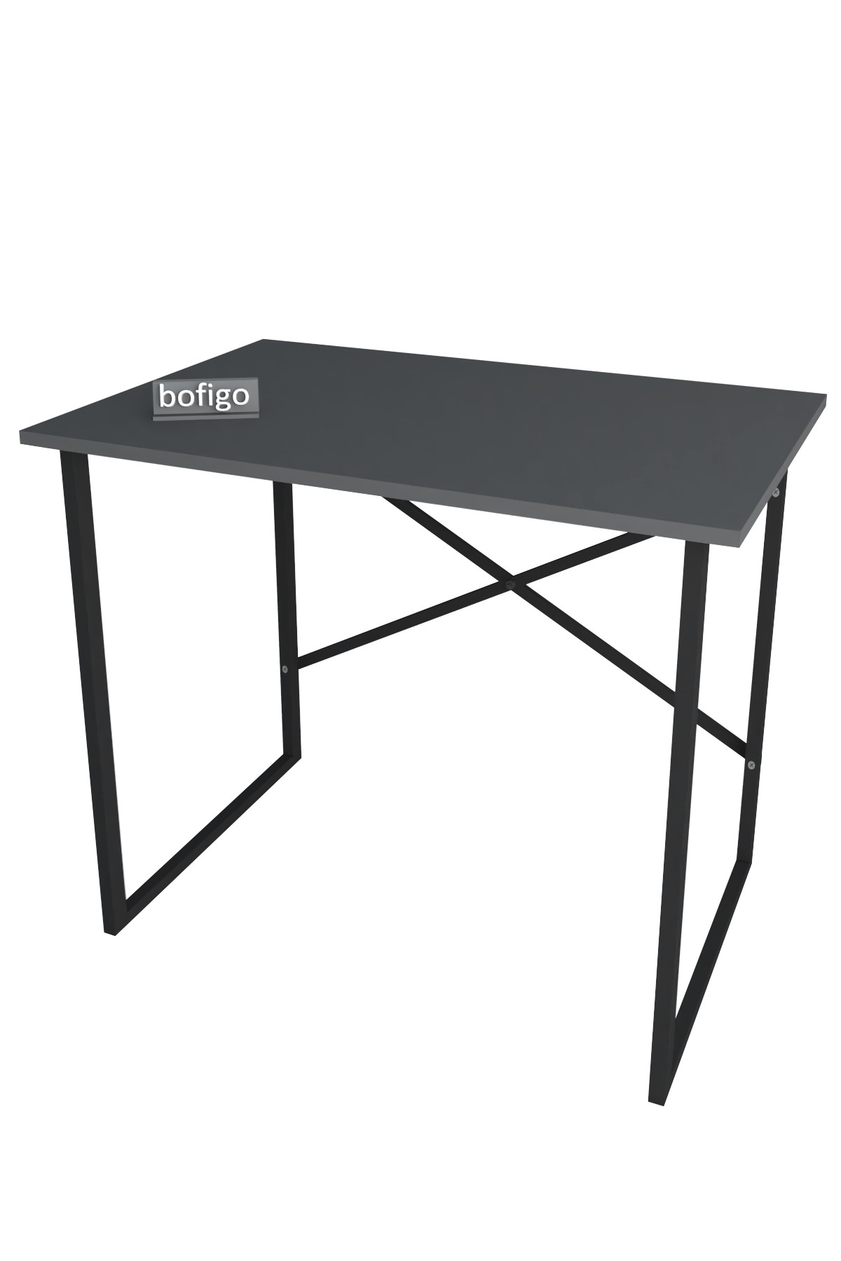 20-01-08 60x90 Cm Metal Study Desk ANTHRACITE