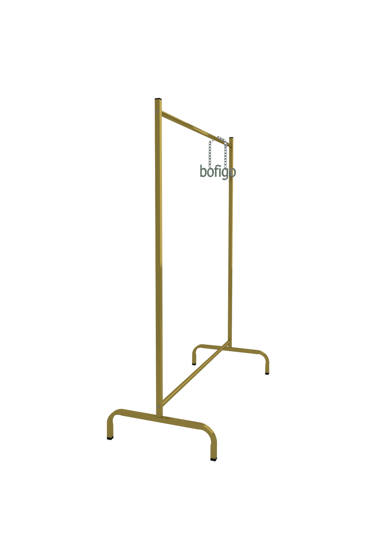 Bofigo Garment Hanger Pedestal Hanger Clothes Rack Gold