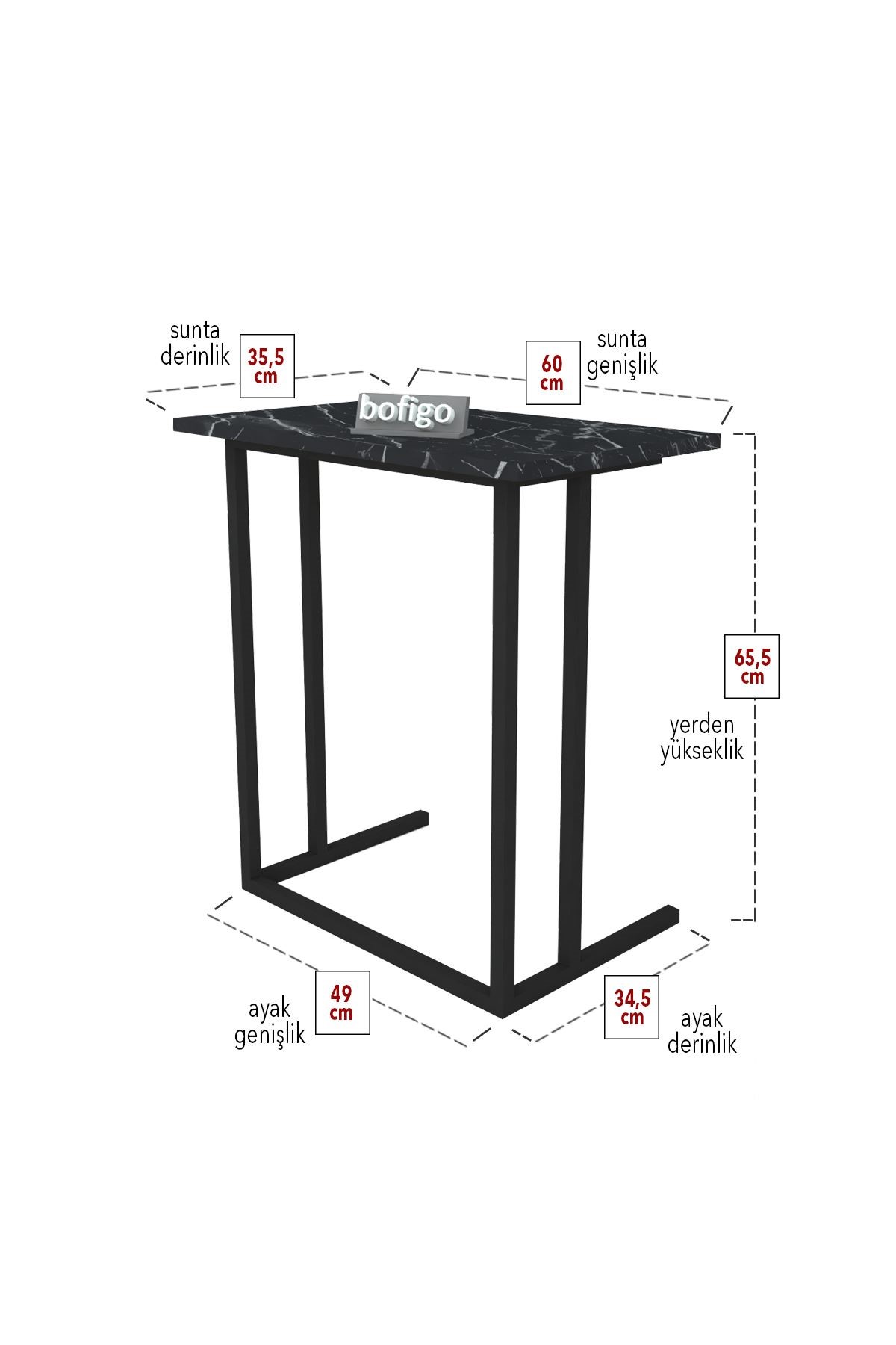 17-03-03 Metal Laptop Table BENDIR
