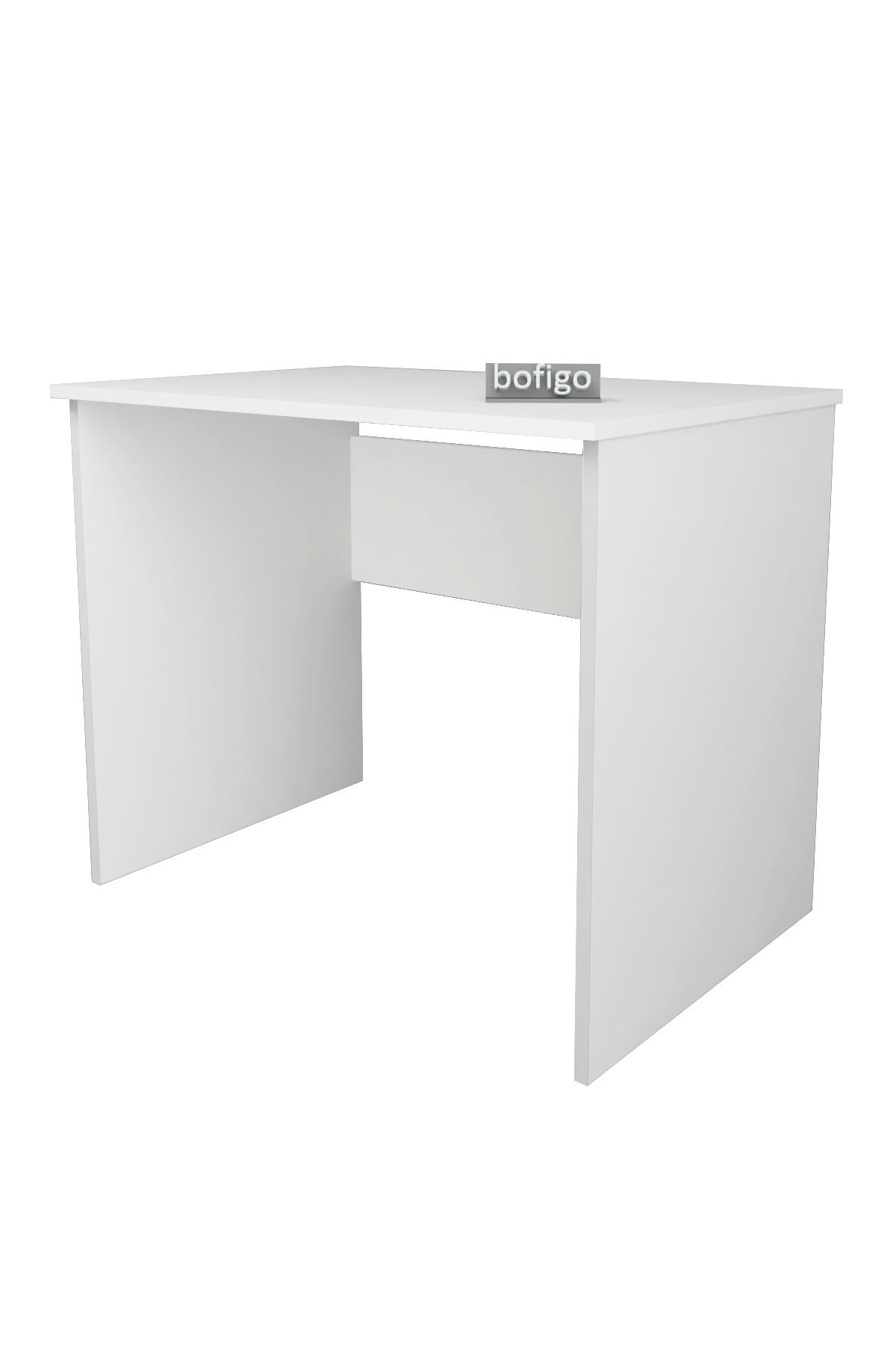 Bofigo 60x90 cm Çalışma Masası Bilgisayar Masası Ofis Masası Ders Masası Pamuk Beyaz