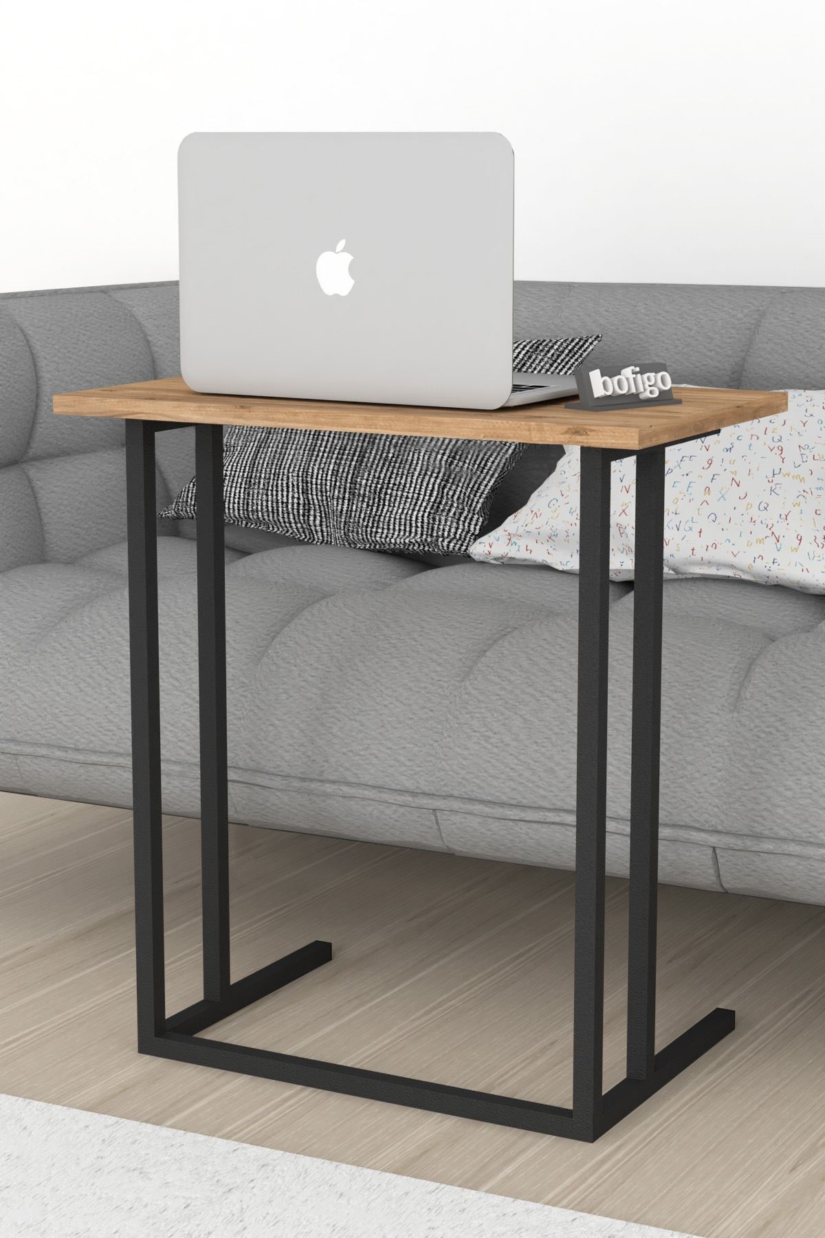 17-03-02 Metal Laptop Table PINE