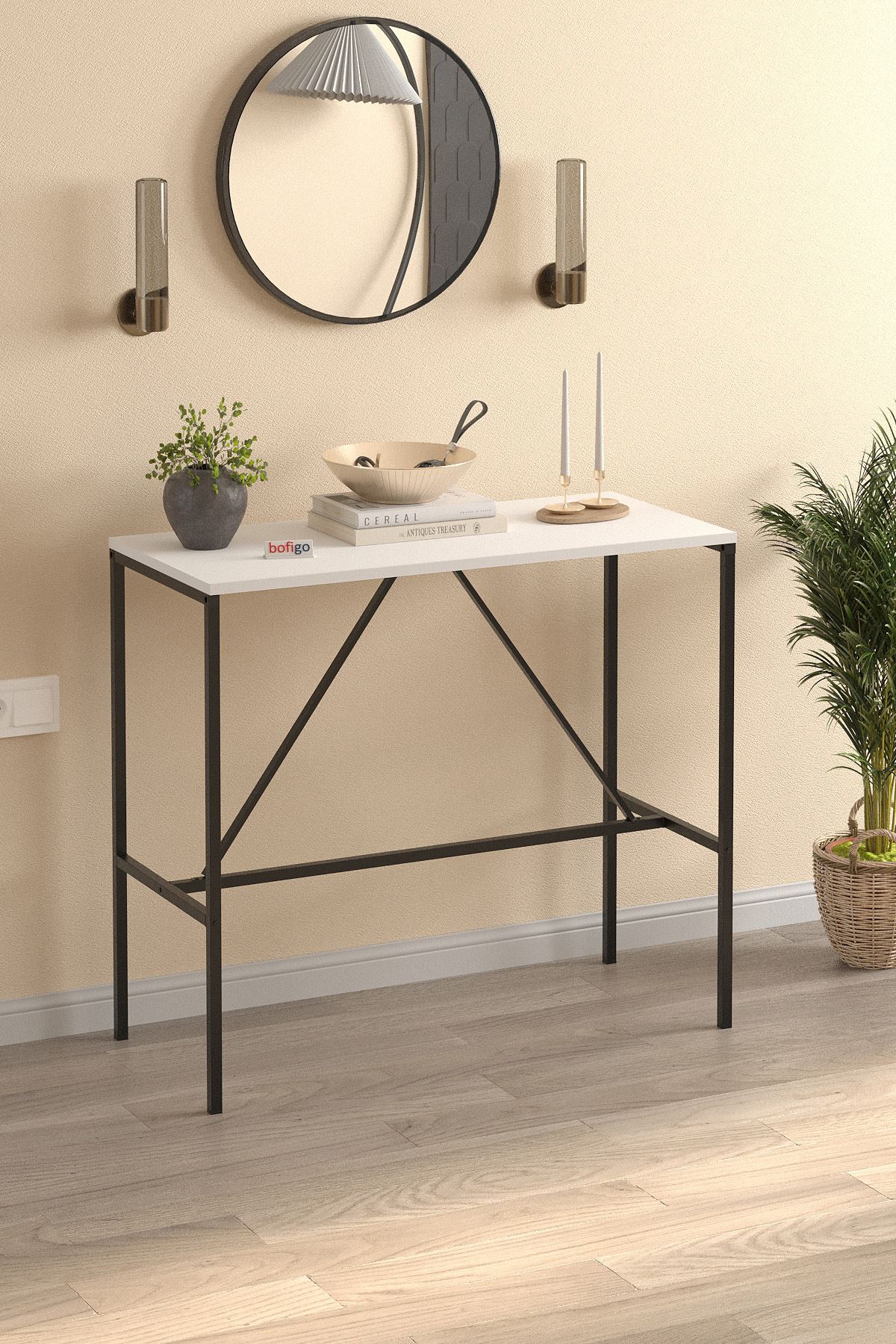 14-02-01 Metal Dressuar 100x45 WHITE