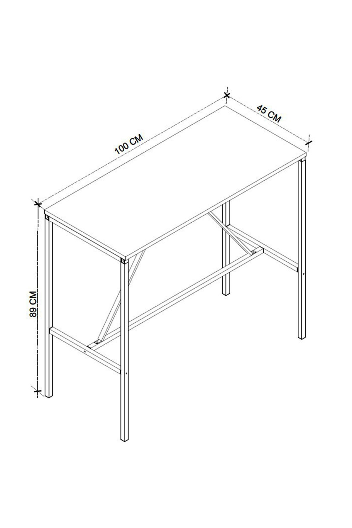 14-02-02 Metal Dressuar 100x45 PINE
