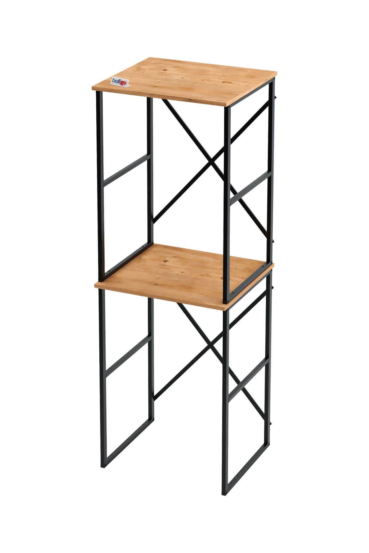 Bofigo Çamaşır Makinesi Dolabı Kurutma Makinesi Dolabı Metal Banyo Dolabı Seda Çam