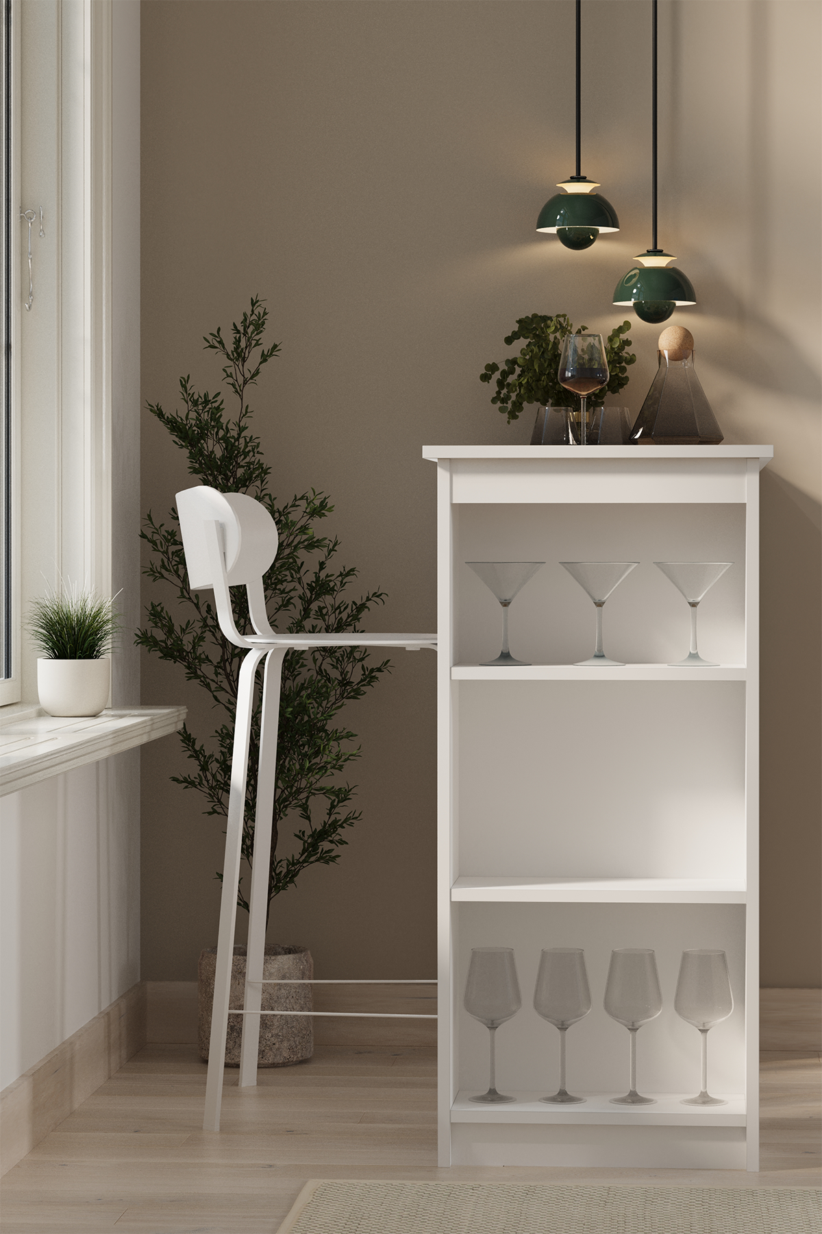 Bofigo Bar Masası Ada Mutfak Yemek Masası Mutfak Masası Mutfak Adası İbiza Beyaz