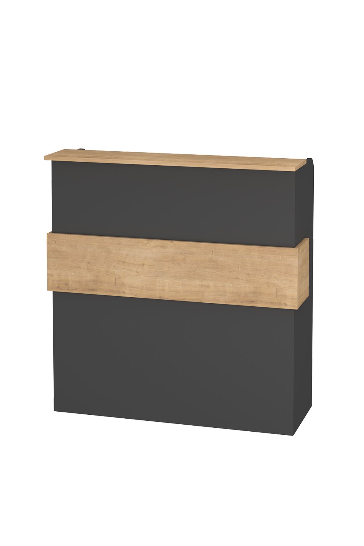 20-22-48 Reception Desk - Sapphire/Anthracite
