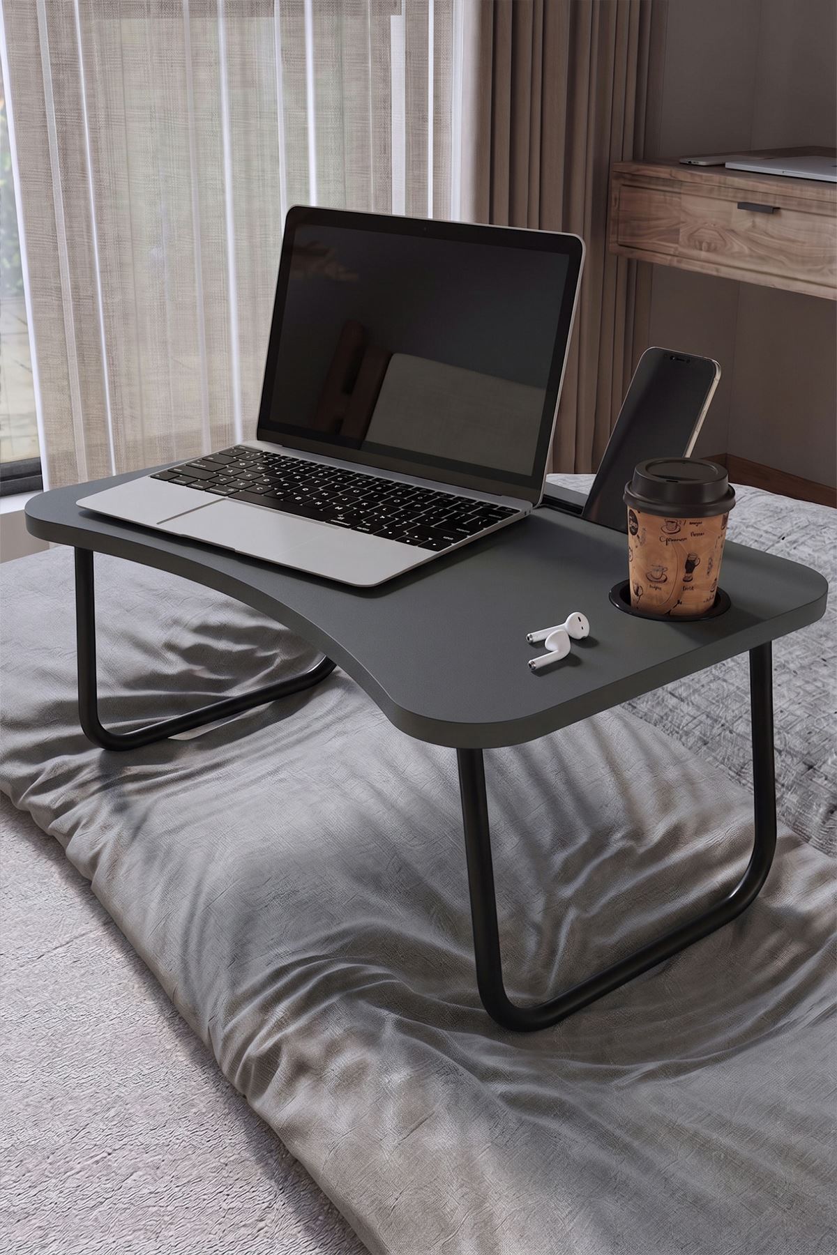 17-02-08 Decorative Laptop Table ANTHRACITE