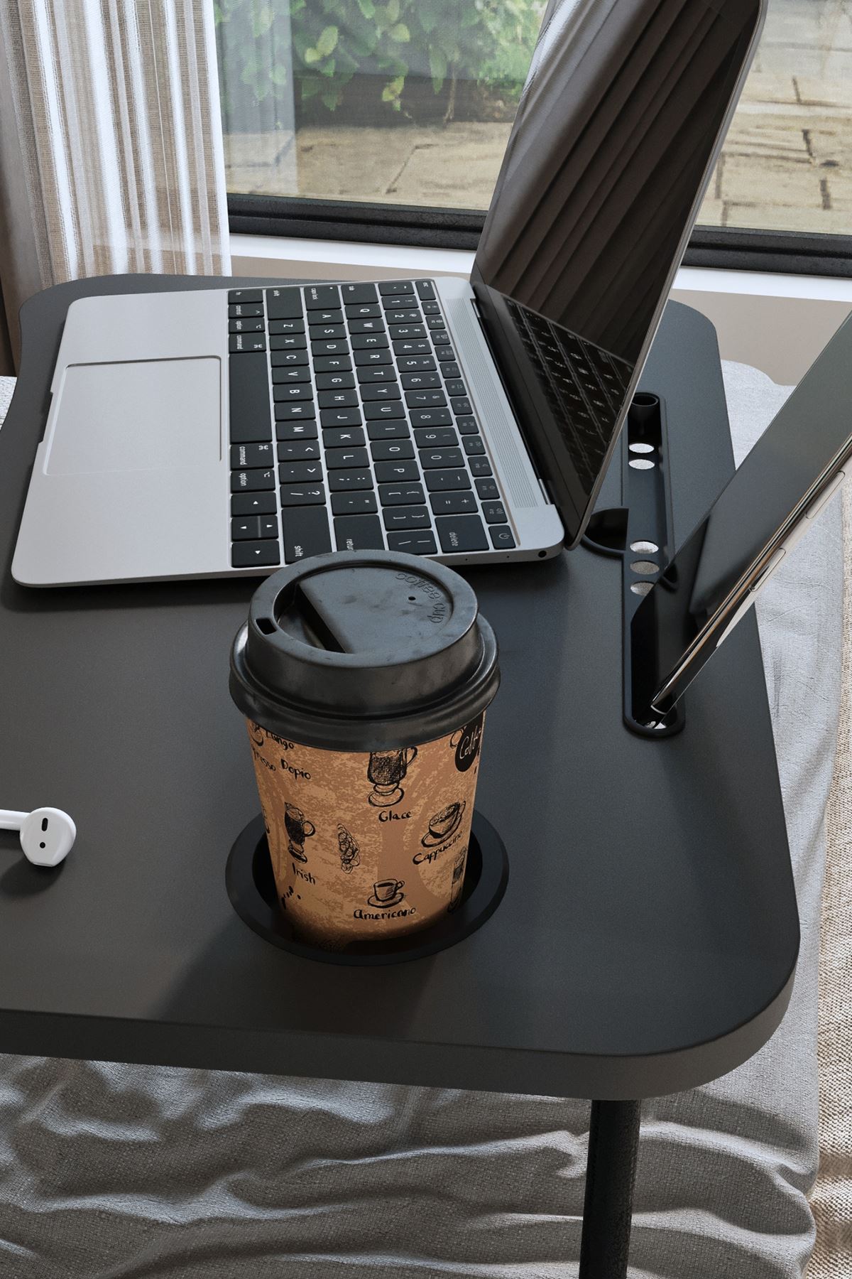 17-02-08 Decorative Laptop Table ANTHRACITE