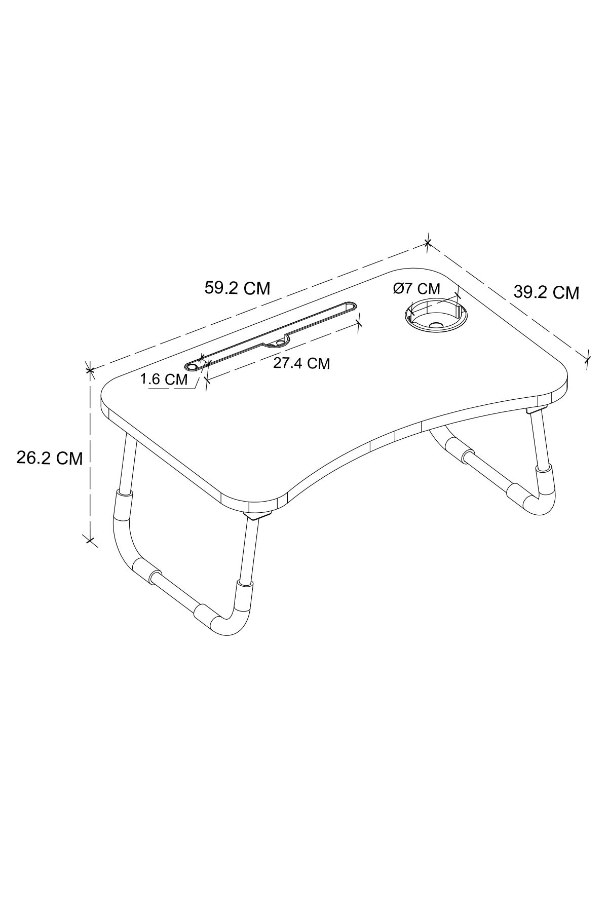 17-02-08 Decorative Laptop Table ANTHRACITE