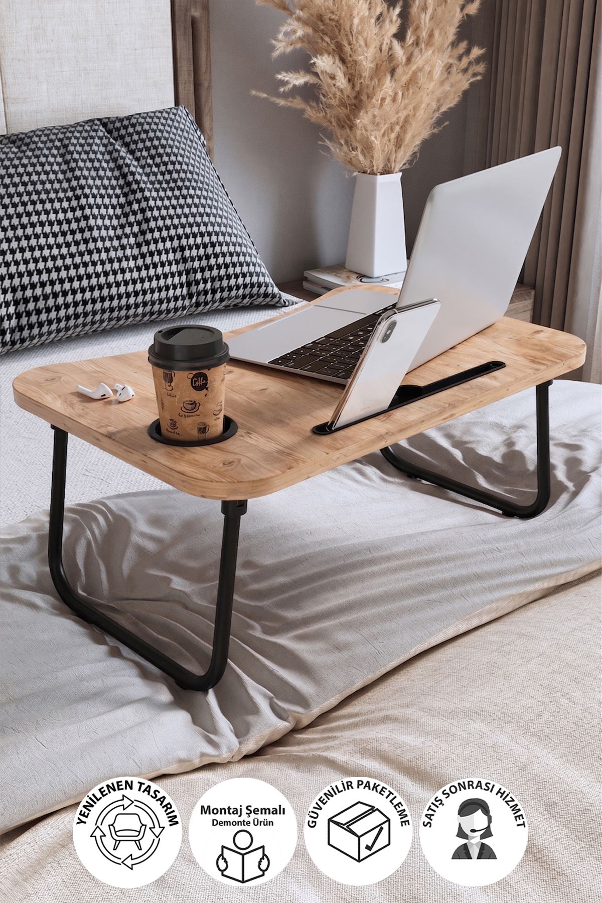 17-02-02 Decorative Laptop Table PINE