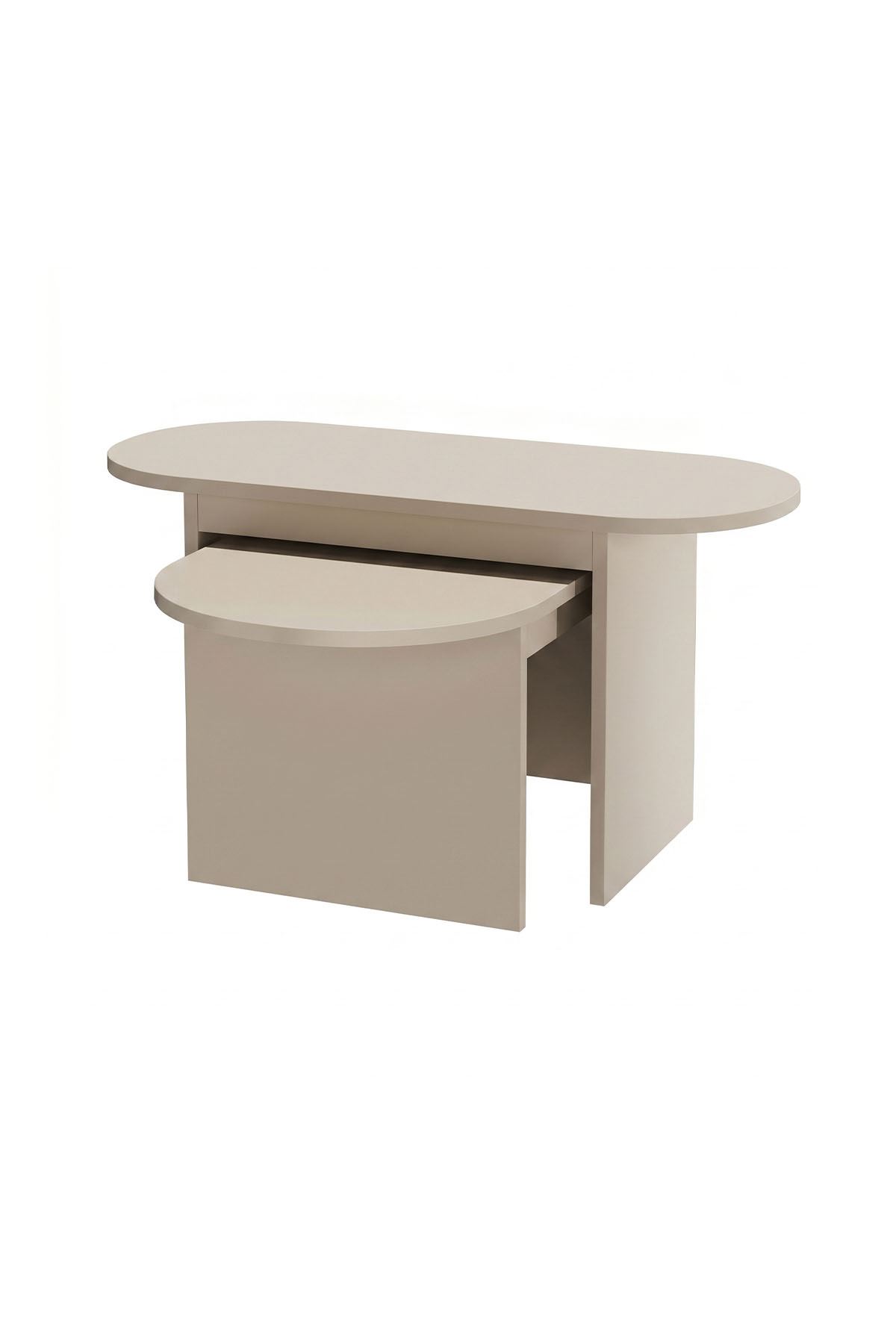 22-41-14 Açelya Nesting Coffee Table Set Sapphire Oak