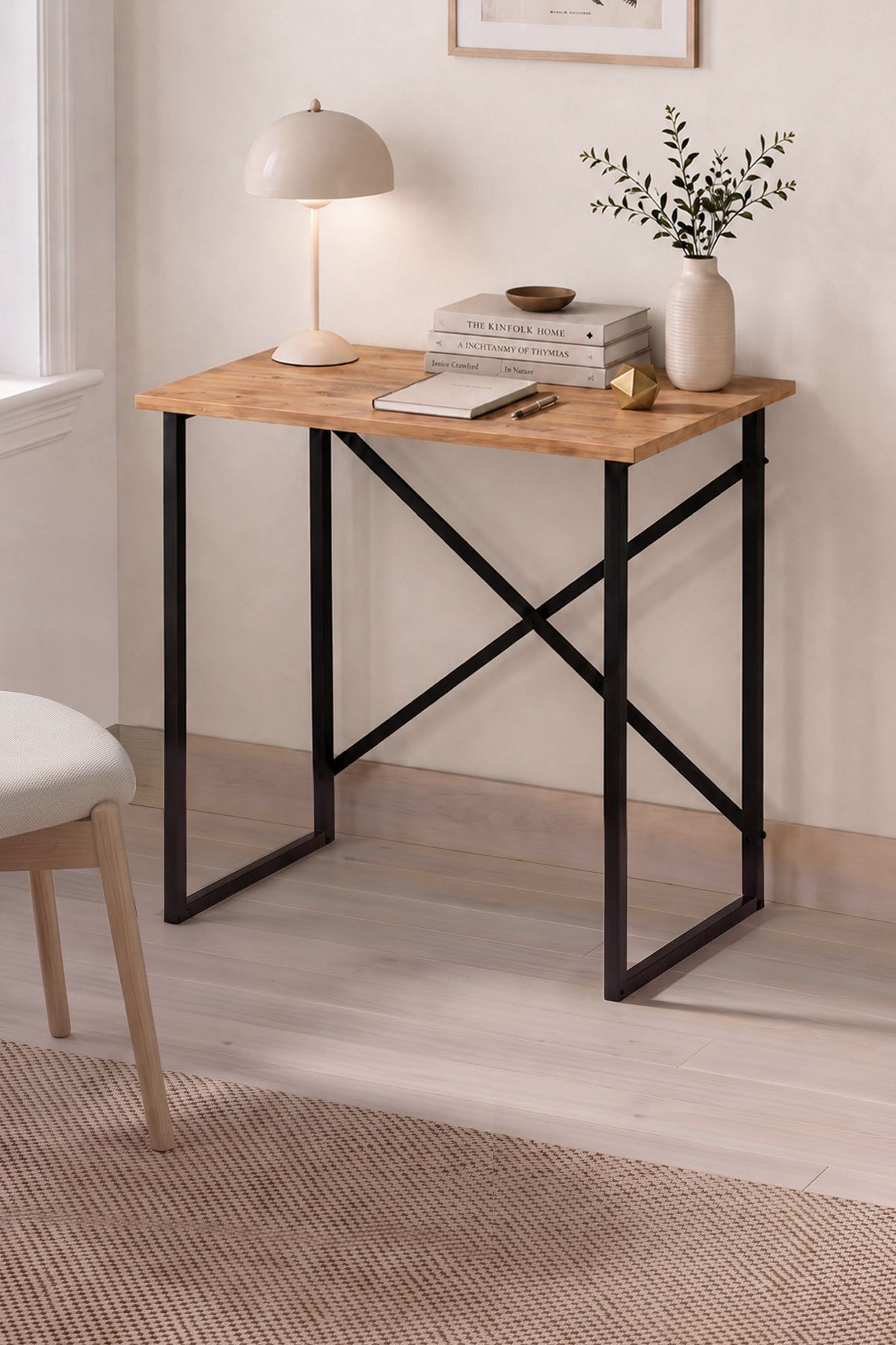 Bofigo 75x52 Cm Çalışma Masası Bilgisayar Masası Çocuk Çalışma Masası Ders Masası Nazım Çam