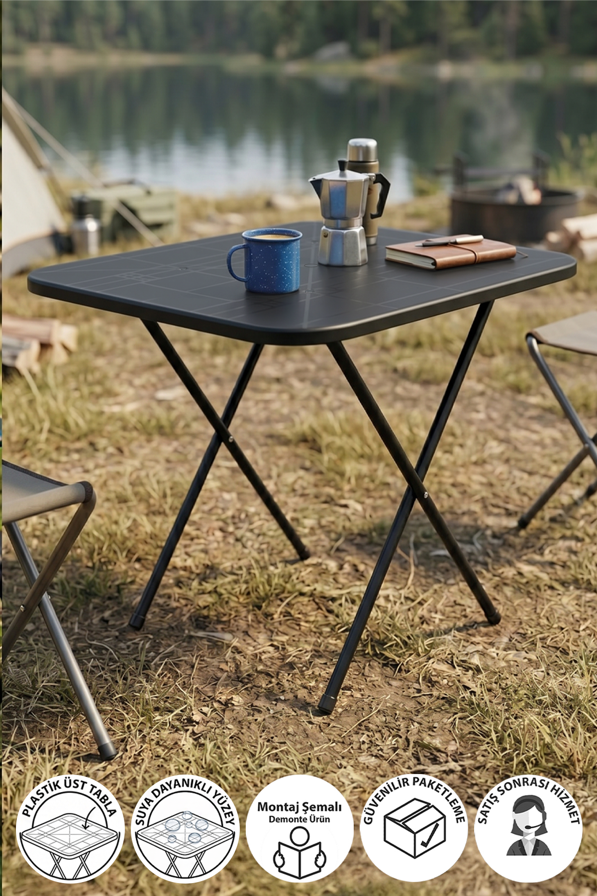 34-19-06 Gardenflex Table - Black