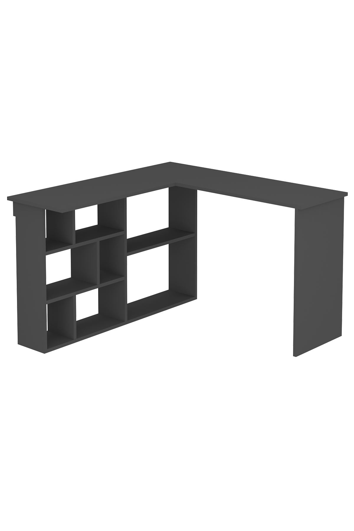Bofigo Çalışma Masası Ofis Masası Köşe Masa Bilgisayar Masası Şafak Antrasit