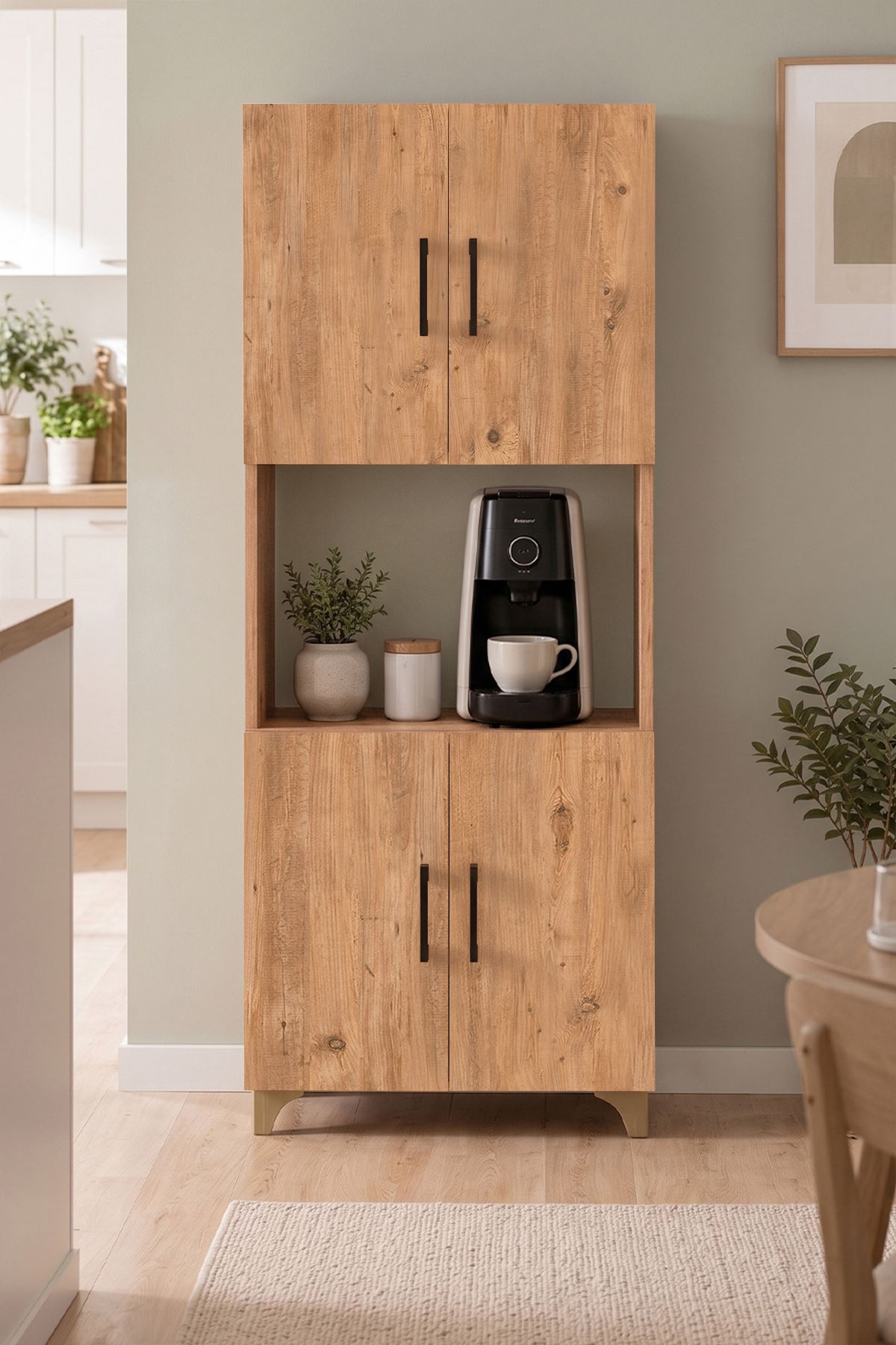 12-70-02 Ece Microwave Cabinet PINE