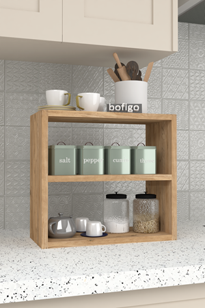 13-01-02 Spice Rack For Kitchen PINE