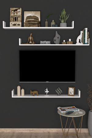 13-12-01 Flying Shelf 120 Cm WHITE