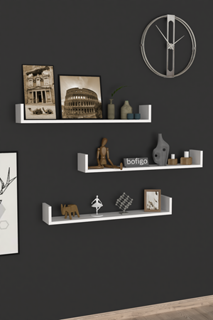 13-90-01 Flying Shelf 90 Cm WHITE