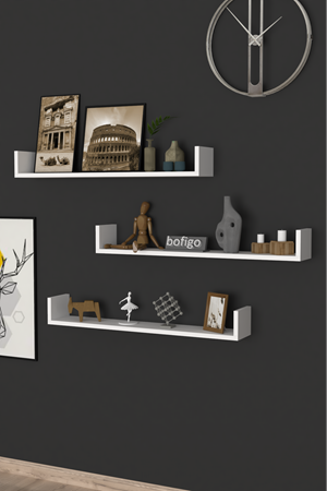 13-90-01 Flying Shelf 90 Cm WHITE