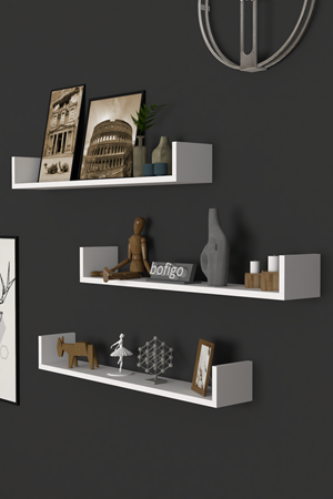 13-90-01 Flying Shelf 90 Cm WHITE