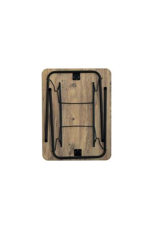 60 × 80 cm Folding Balcony & Garden Table PINE