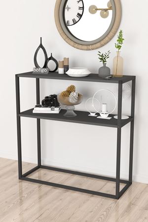 14-01-08 Metal Dressuar/Console ANTHRACITE