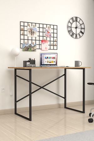 20-05-02 60x120 Cm Metal Study Desk PINE