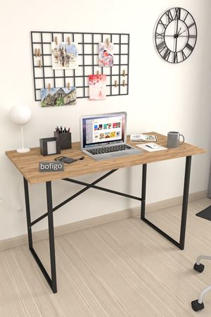 20-05-02 60x120 Cm Metal Study Desk PINE