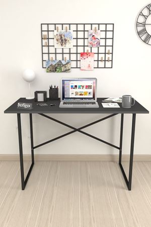 20-05-08 60x120 Cm Metal Study Desk ANTHRACITE