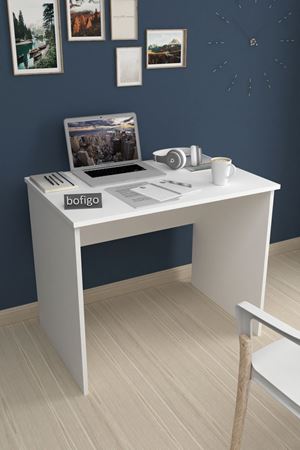 20-06-01 Chipboard Study Desk WHITE