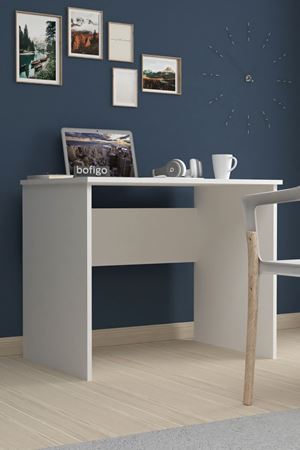 20-06-01 Chipboard Study Desk WHITE