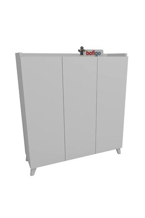 12-30-01 Kumsal Cabinet With 3 Doors WHITE