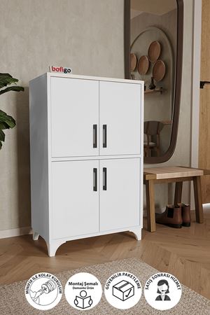 12-44-01 Nil Kitchen Cabinet WHITE