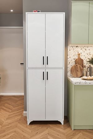 12-46-01 Nehir Kitchen Cabinet WHITE