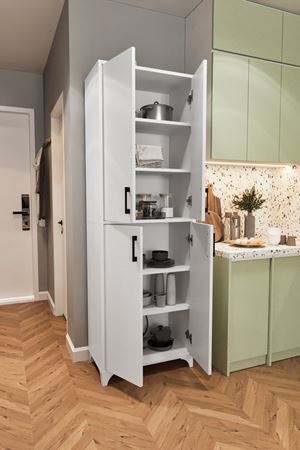 12-46-01 Nehir Kitchen Cabinet WHITE