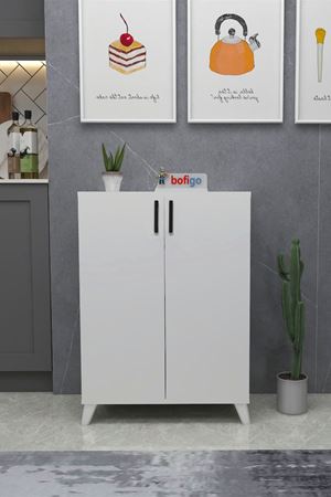 12-40-01 Ceren Multipurpose Cabinet WHITE