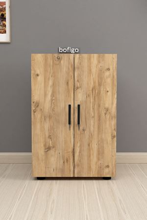 12-52-02 Folder Cabinet With 2 Shelves PINE