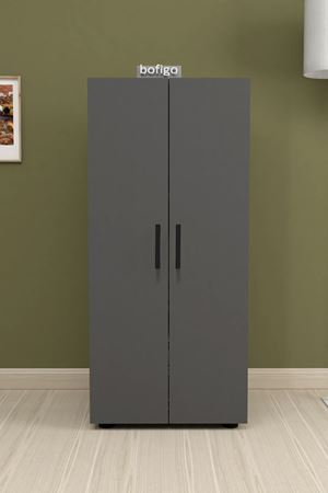 12-53-08 Folder Cabinet With 3 Shelves ANTHRACITE