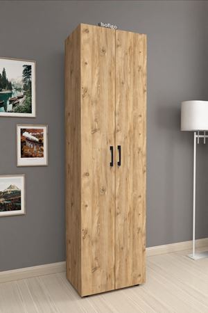 12-55-02 Folder Cabinet With 5 Shelves PINE