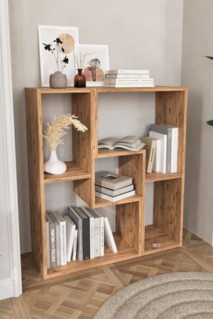 Bofigo Çok Amaçlı Fonksiyonel TV Ünitesi Raflı TV Sehpası Televizyon Sehpası Konsol Çam