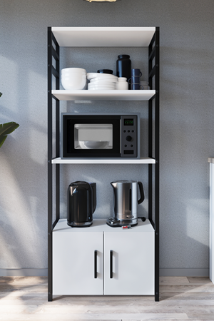 28-04-01 Colombia Kitchen Shelf WHITE