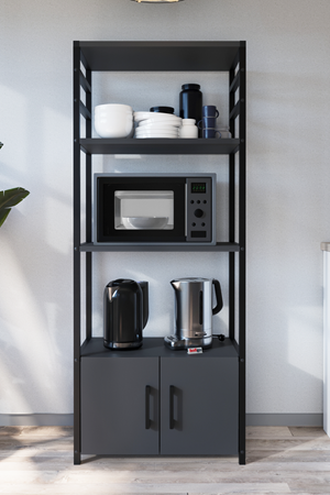 28-04-08 Colombia Kitchen Shelf ANTHRACITE